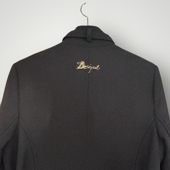 Desigual Convertible Wool Tapestry Coat Like New! - Picture 14 of 16